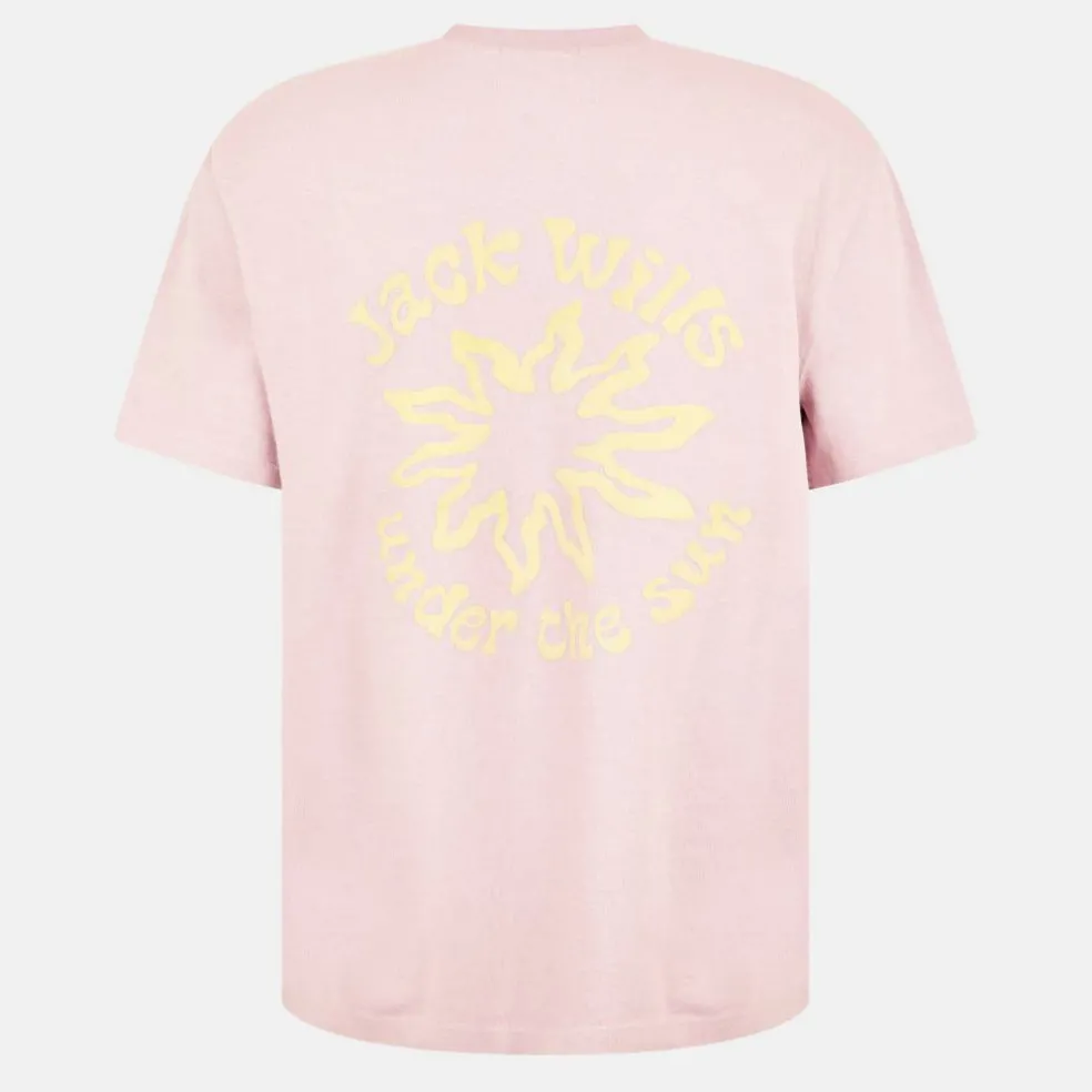 Men's Sun Graphic Regular Fit T-Shirt