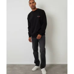Men's TB Print Crew Neck Jumper