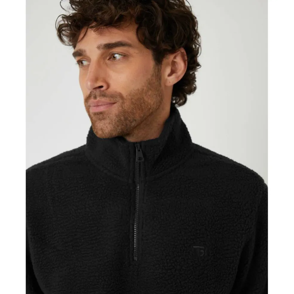 Men's TB Token Quarter Zip Fleece