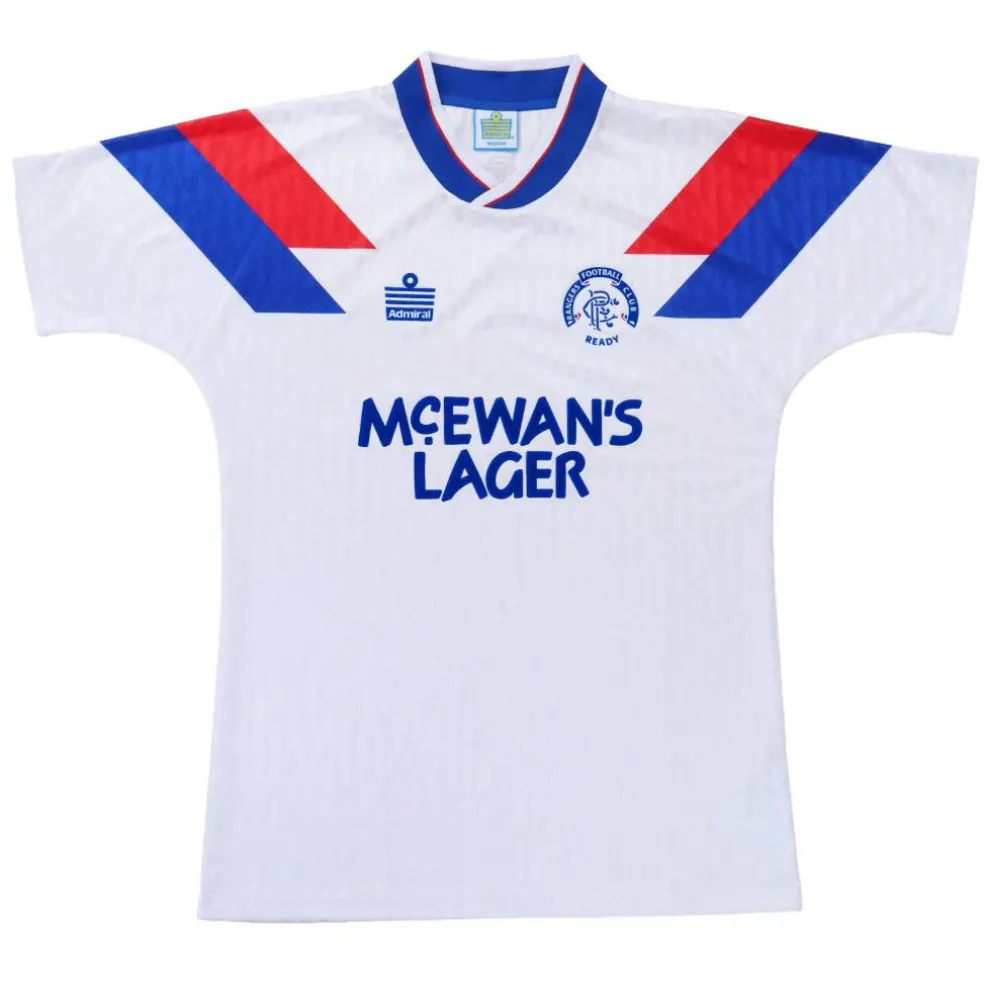 Mens Team Rangers Retro Away Shirt 90/92
