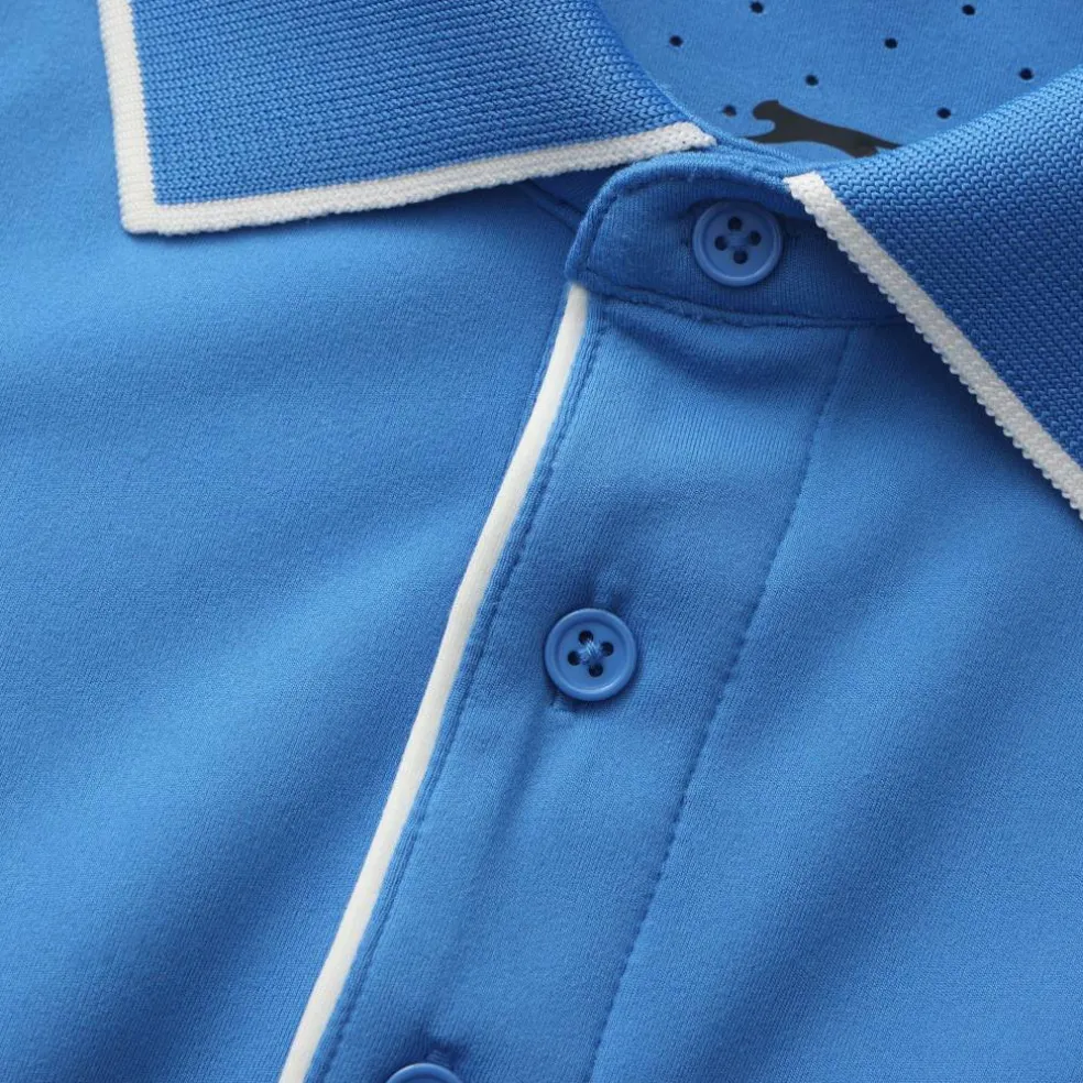 Men's Tennis Short Sleeve Performance Polo Shirt