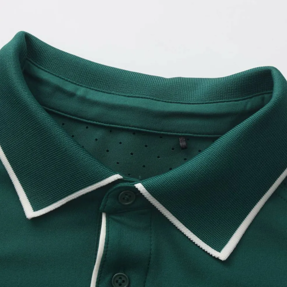 Men's Tennis Short Sleeve Performance Polo Shirt