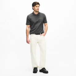 Men's Tipped Short Sleeve Polo Shirt