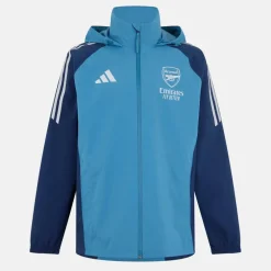 Men's Tiro 24 Arsenal 2025/2026 Waterproof Long Sleeve Licensed Rain Anorak