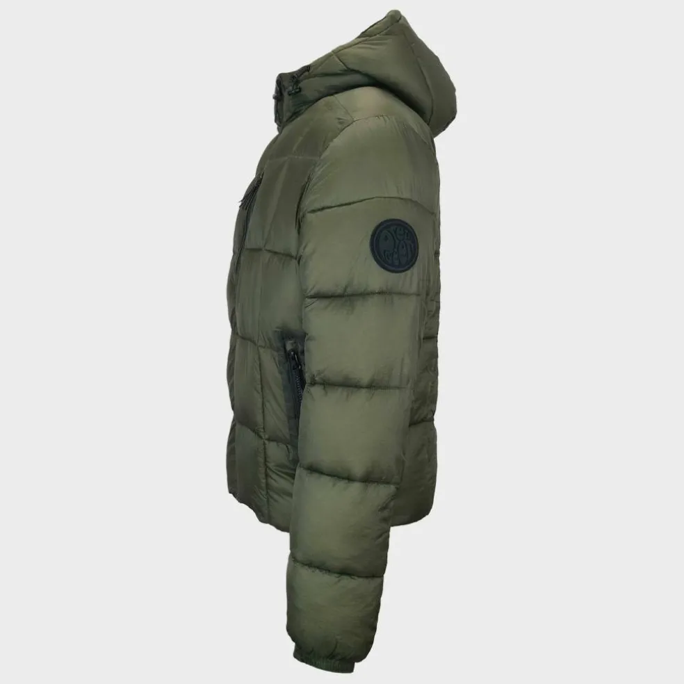 Men's Trafford Weather-Resistant Long Sleeve Short Puffer Jacket