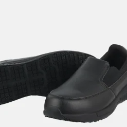 Mens Troy Synthetic Memory Foam Occupational Shoes