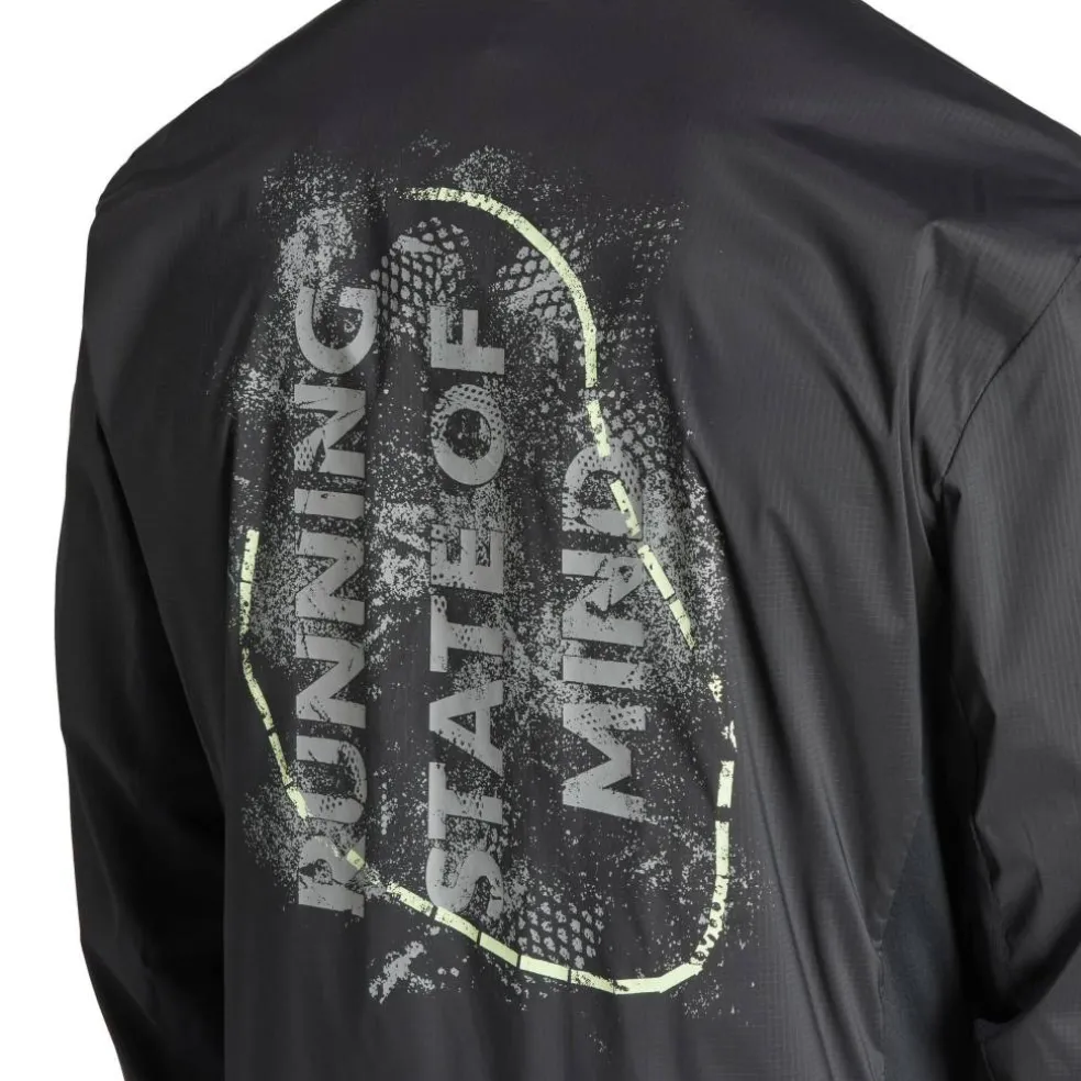 Men's Ultimate Allover Print Wind.RDY Reflective Slim Fit Performance Running Jacket
