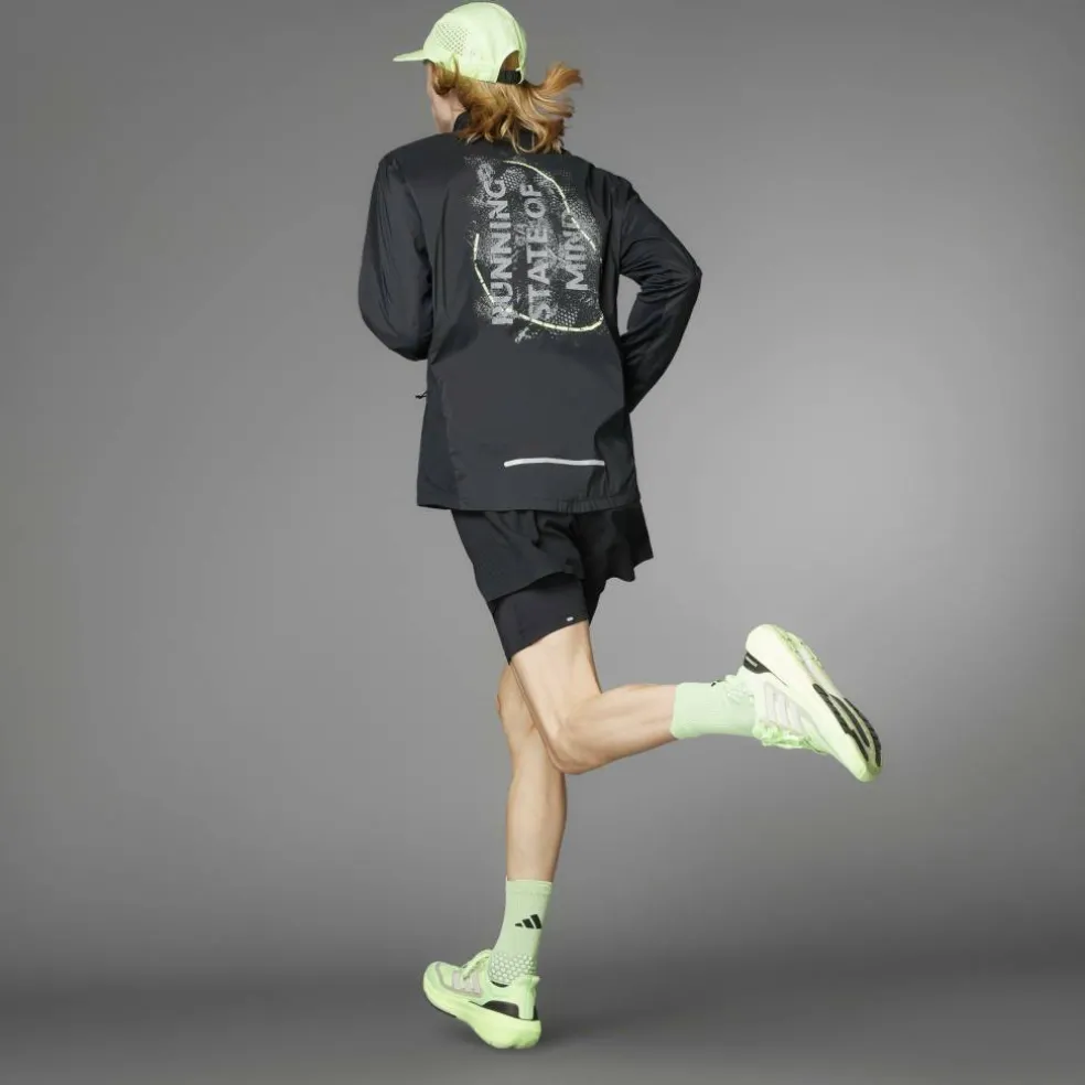 Men's Ultimate Allover Print Wind.RDY Reflective Slim Fit Performance Running Jacket