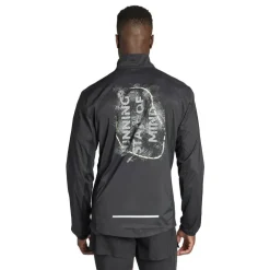 Men's Ultimate Allover Print Wind.RDY Reflective Slim Fit Performance Running Jacket