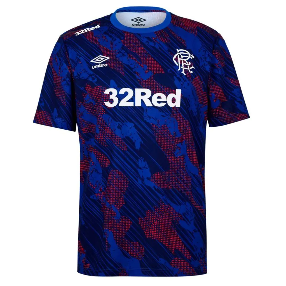 Mens Umbro Rangers Pre Match Kit Armed Forces 2025 2026