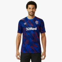 Mens Umbro Rangers Pre Match Kit Armed Forces 2025 2026