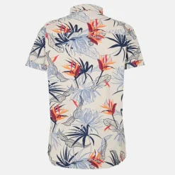 Men's Varla Short-Sleeve Patterned Shirt