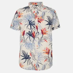 Men's Varla Short-Sleeve Patterned Shirt
