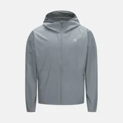 Men's Water and Wind Resistant Full Zip Hooded Waterproof Jacket