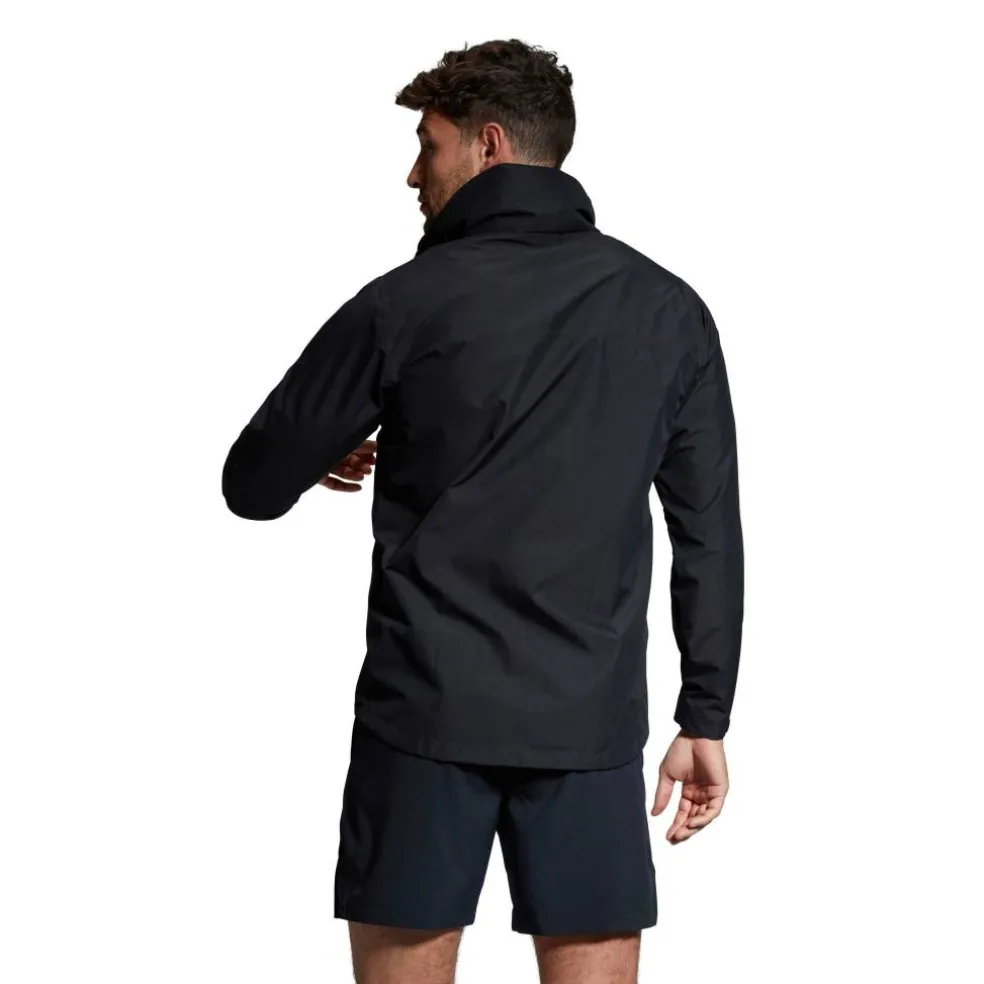Men's Weather-Resistant Athletic Fit Performance Rugby Jacket