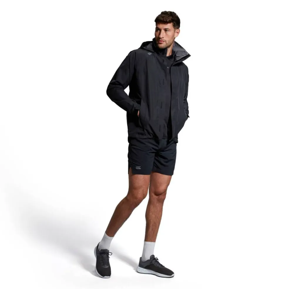 Men's Weather-Resistant Athletic Fit Performance Rugby Jacket