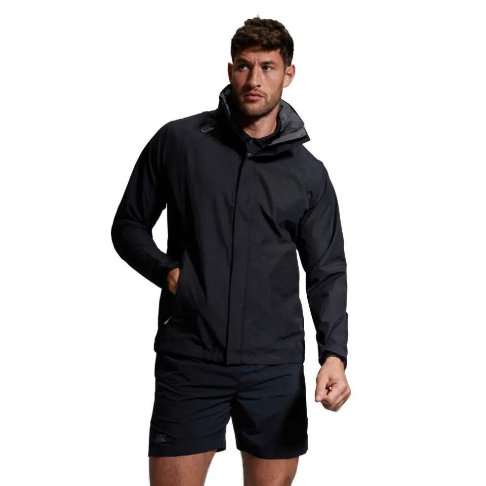 Men's Weather-Resistant Athletic Fit Performance Rugby Jacket