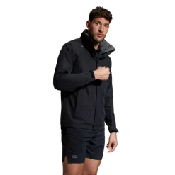 Men's Weather-Resistant Athletic Fit Performance Rugby Jacket