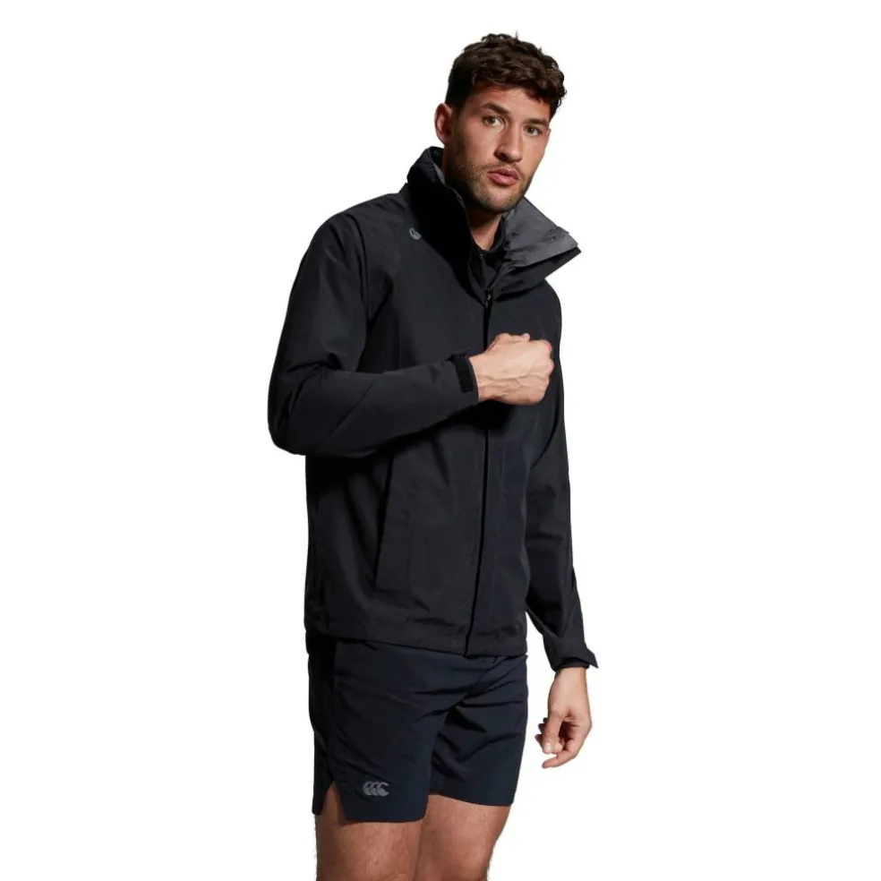 Men's Weather-Resistant Athletic Fit Performance Rugby Jacket