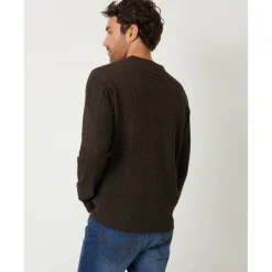Men's Wildcroft Cable Crew Knit Jumper