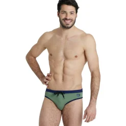 Men Swim Brief Fundamentals Borders