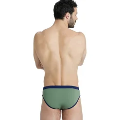 Men Swim Brief Fundamentals Borders