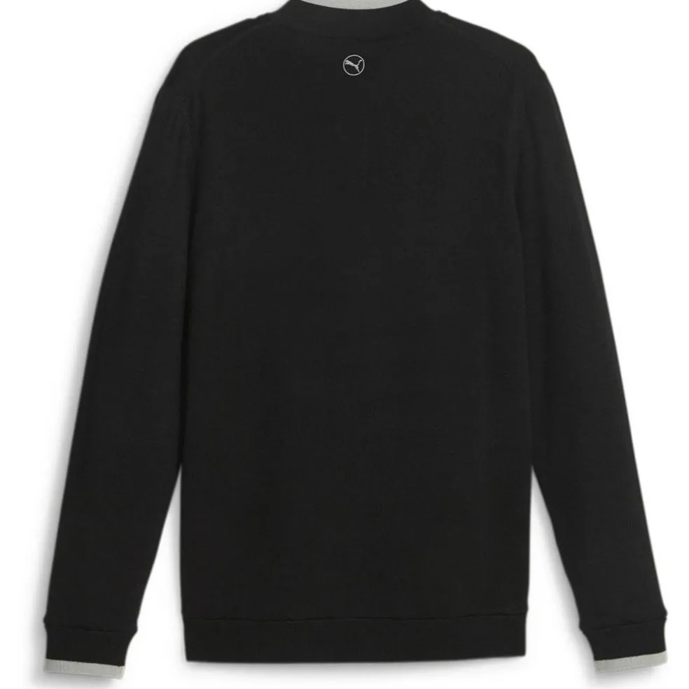 Men's Windblock Long Sleeve Performance Polo Shirt