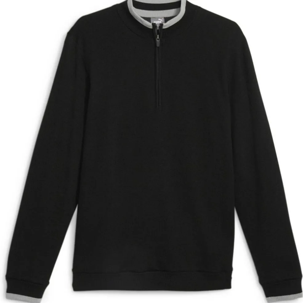 Men's Windblock Long Sleeve Performance Polo Shirt
