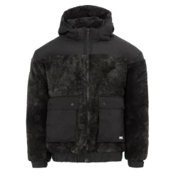 Men's Windproof Long Sleeve Sherpa Jacket