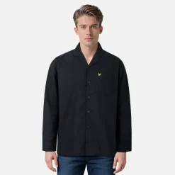 Men's Woven Pyjama Long Sleeve Top