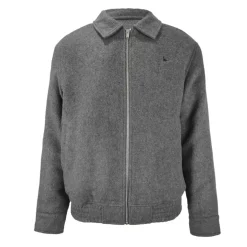 Men's York Wool Long Sleeve Bomber Jacket
