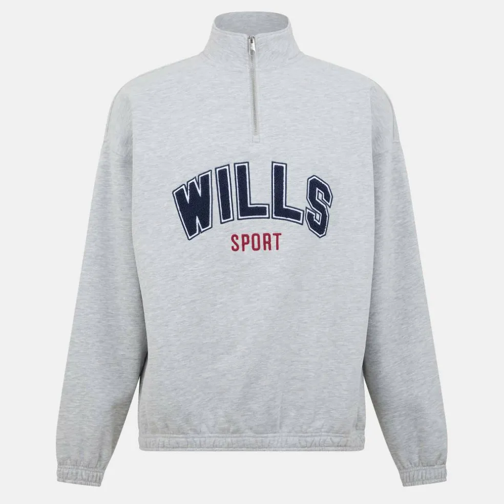 Men's 1/4 Zip Graphic Fleece