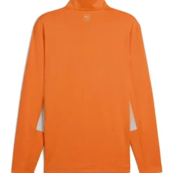Men's 1/4 Zip Long Sleeve Performance Polo Shirt