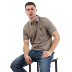 Nicks Check Collar Polo Shirt