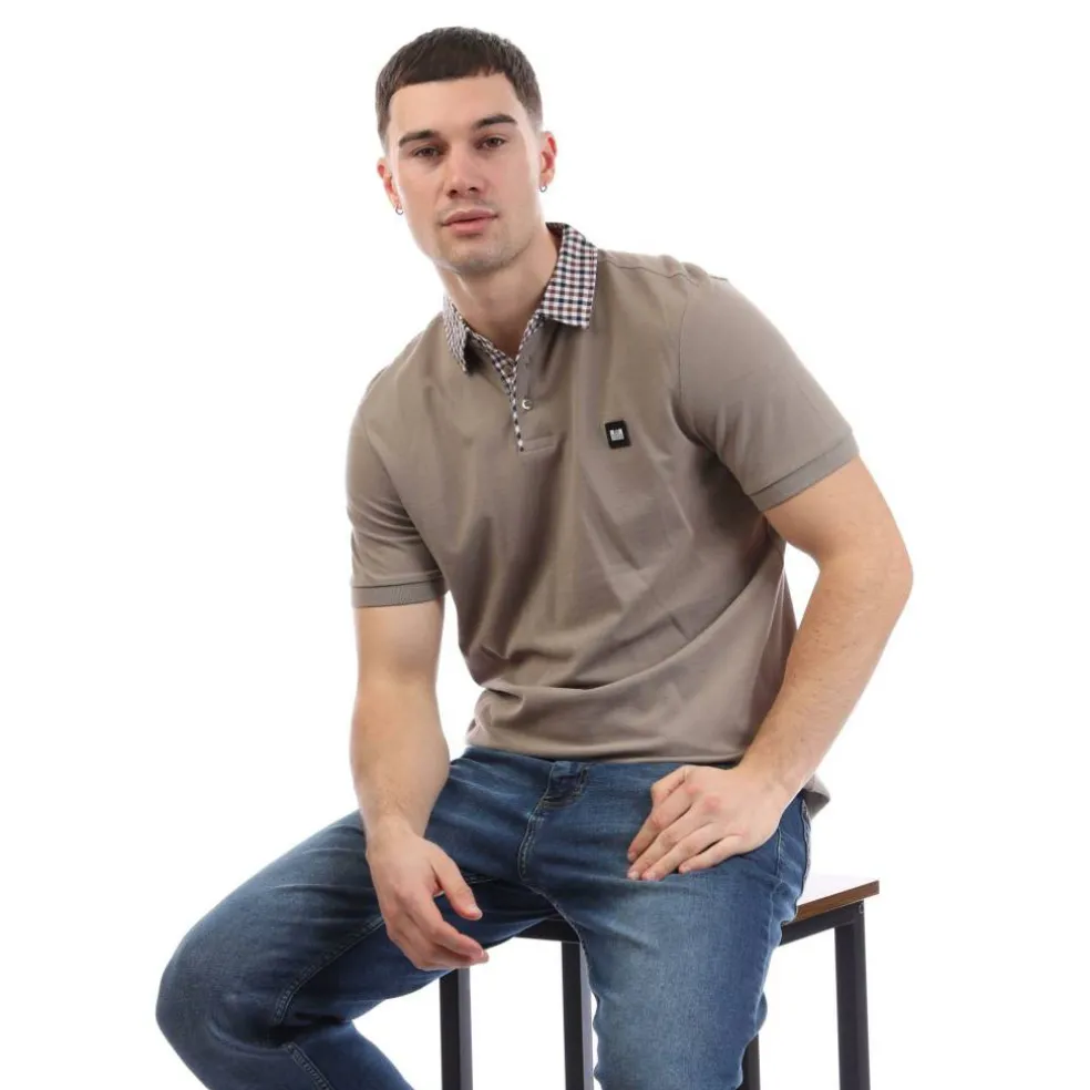 Nicks Check Collar Polo Shirt