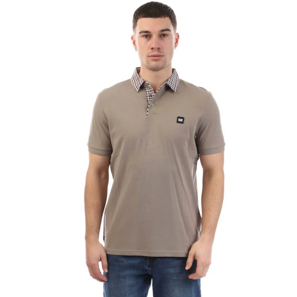 Nicks Check Collar Polo Shirt