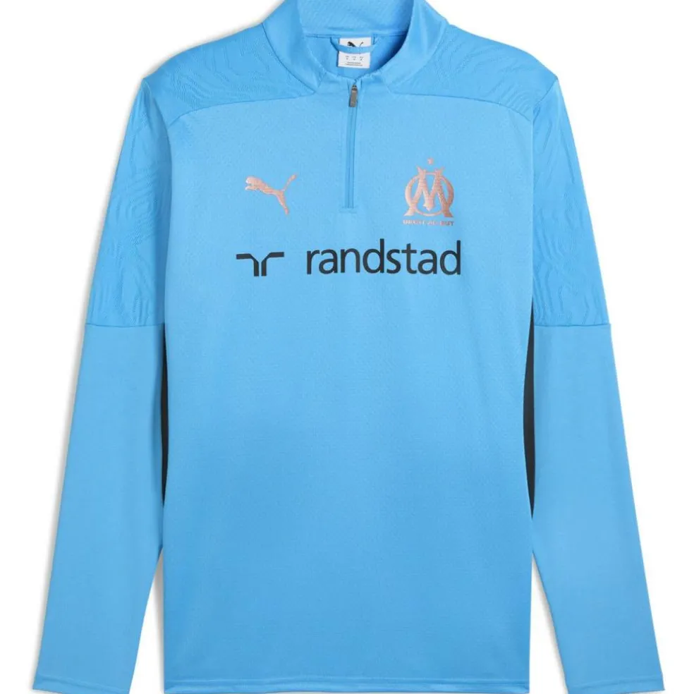 Olympique de Marseille Training 1/4 Zip Top 2024 2025 Adults