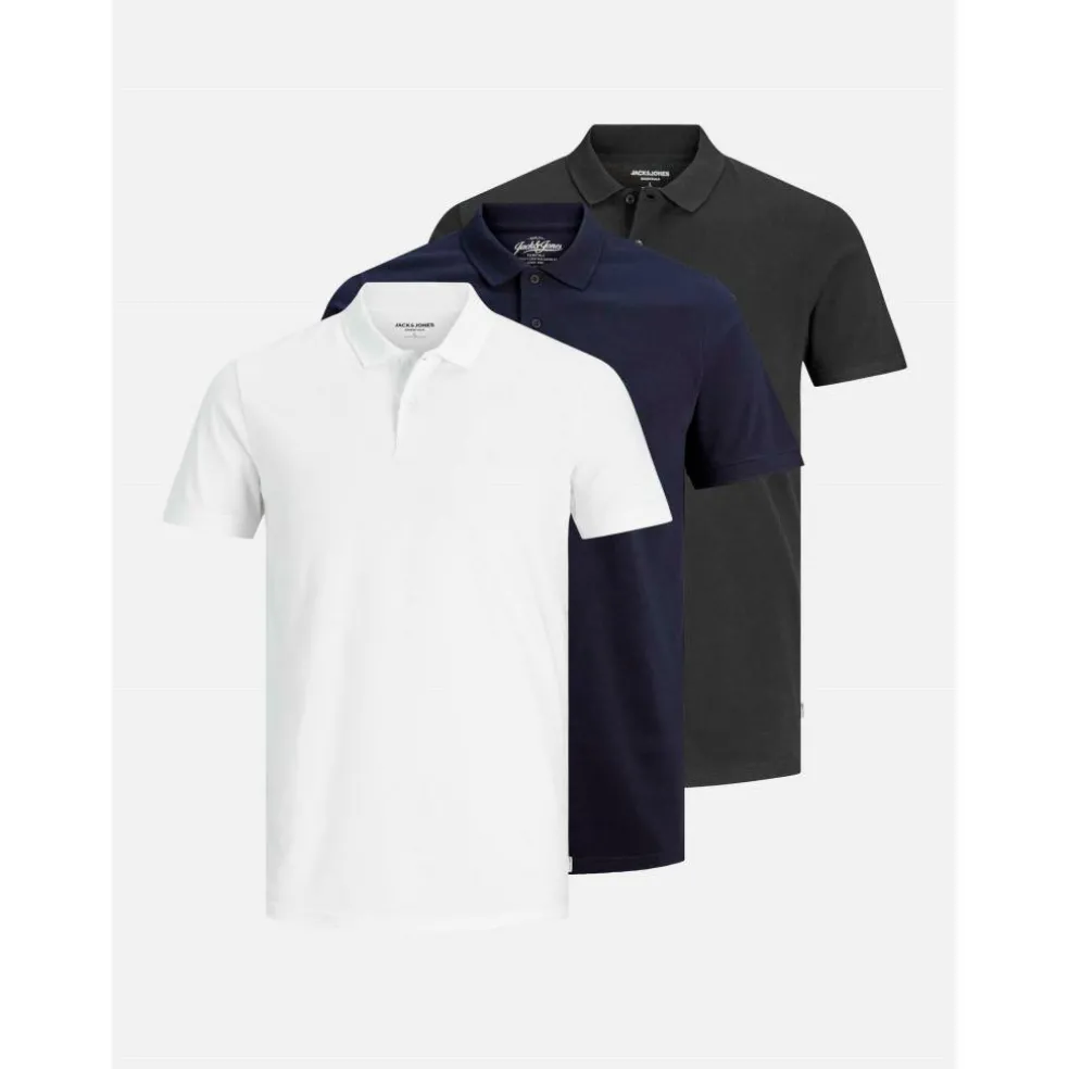 3-pack Basic Polo Mens