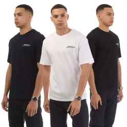 3 Pack Beau Footprint T-Shirts