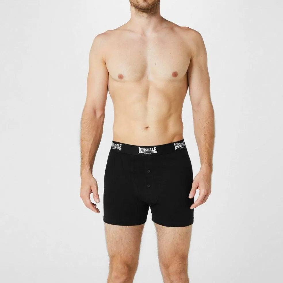 2 Pack Boxer Shorts Mens