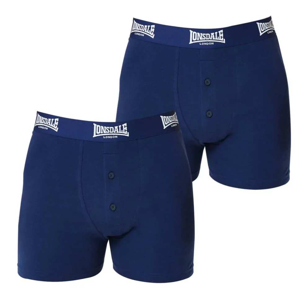 2 Pack Boxer Shorts Mens