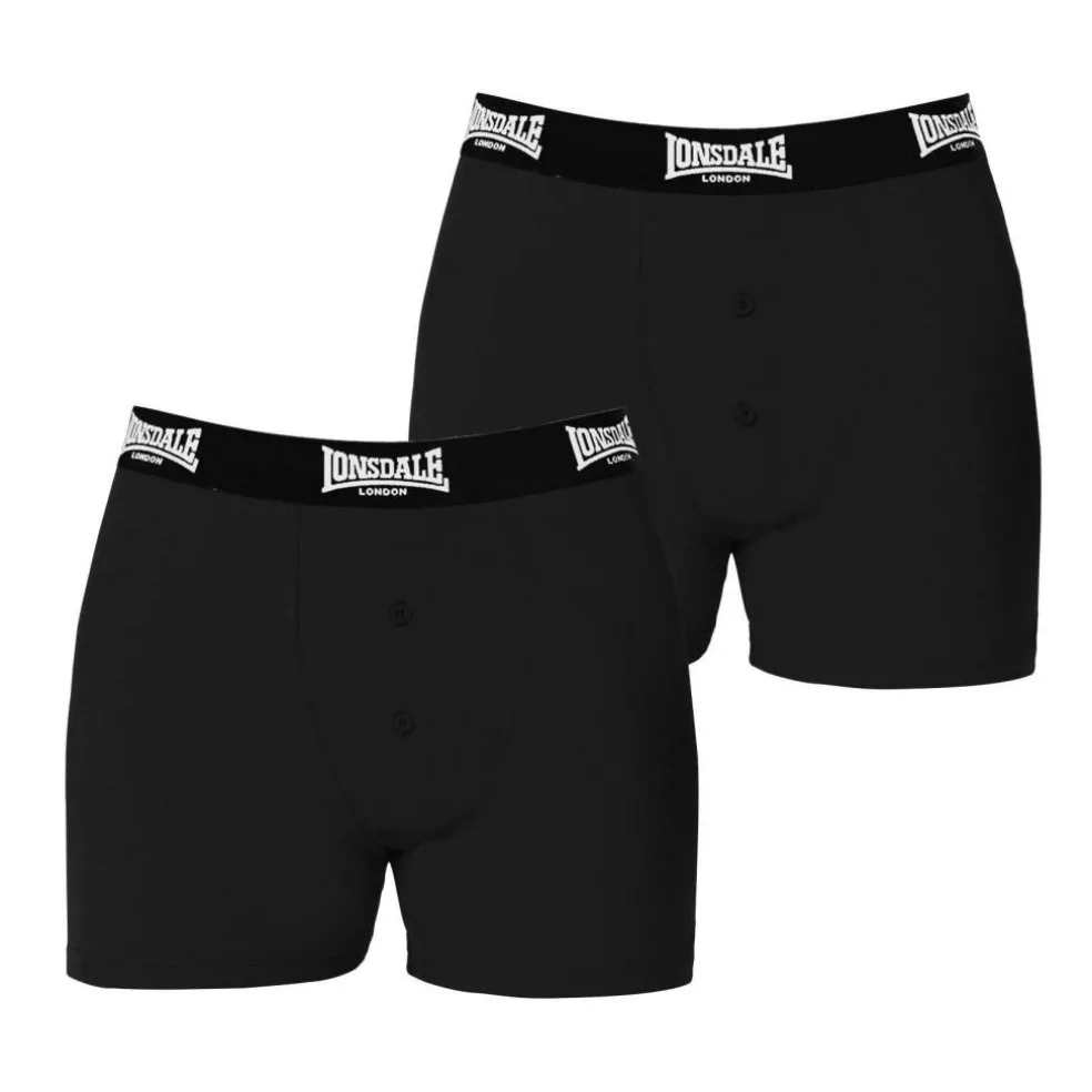 2 Pack Boxer Shorts Mens