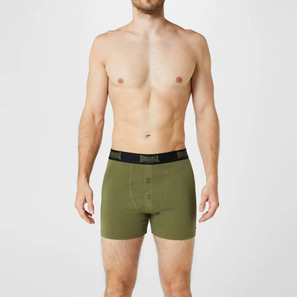2 Pack Boxer Shorts Mens