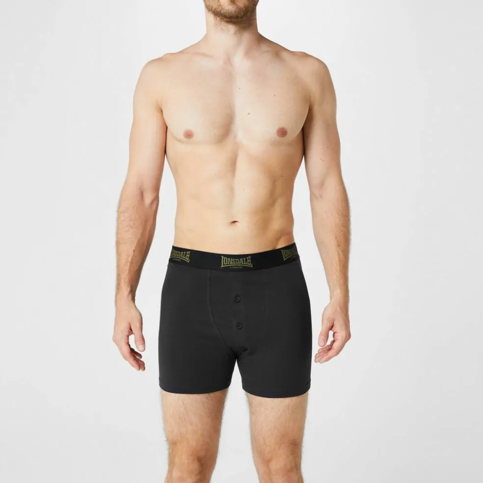 2 Pack Boxer Shorts Mens