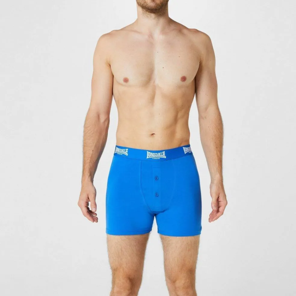 2 Pack Boxer Shorts Mens