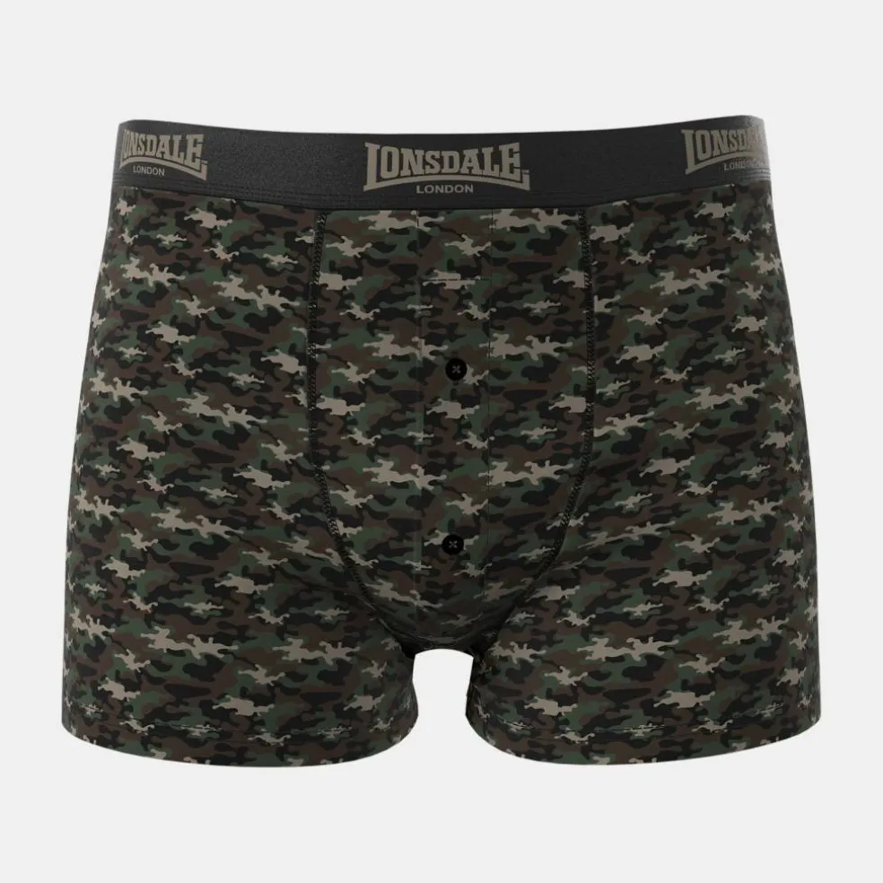 2 Pack Boxer Shorts Mens