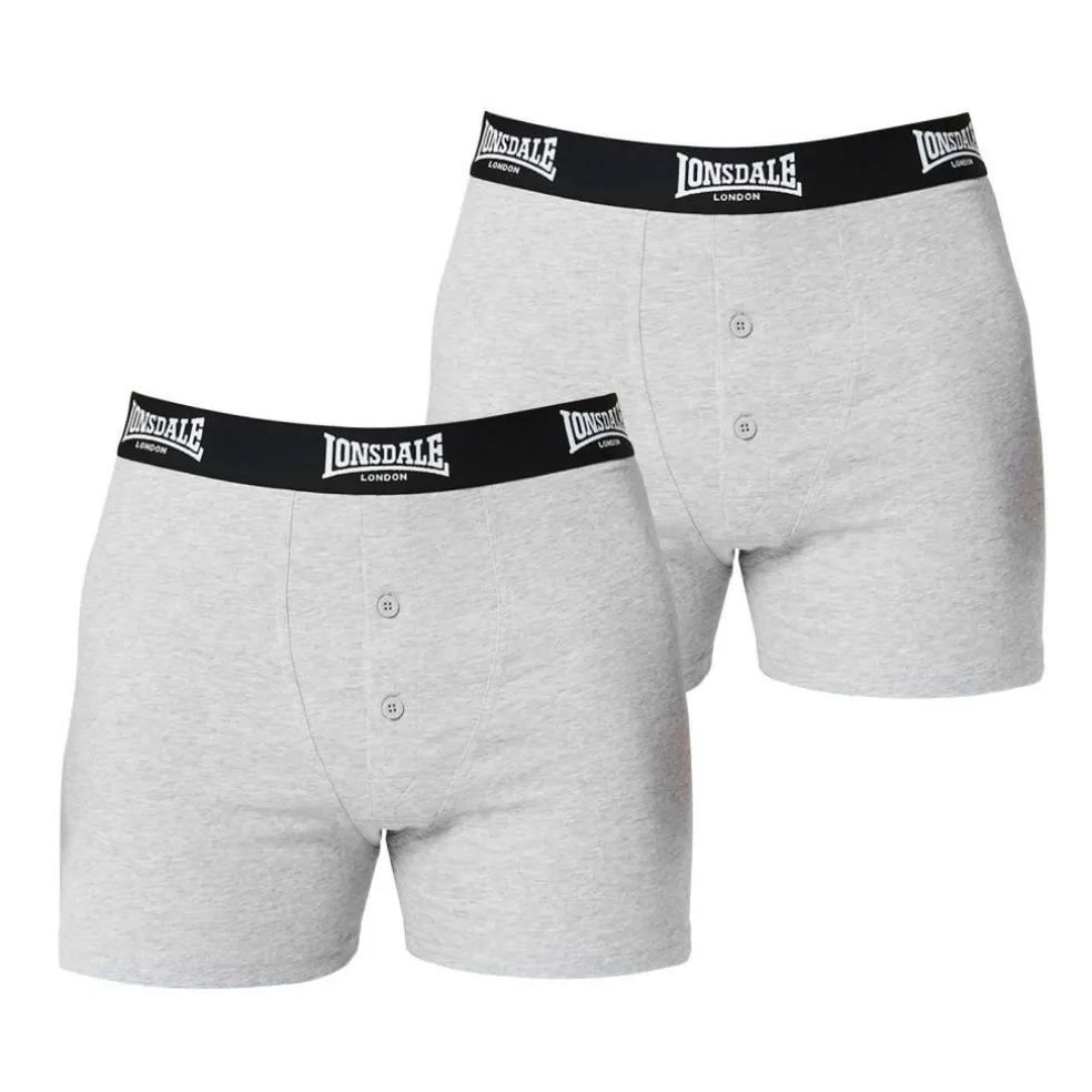 2 Pack Boxer Shorts Mens