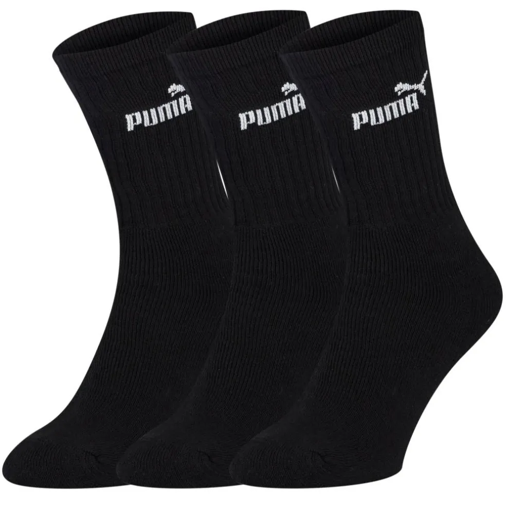 3 Pack Crew Socks Mens
