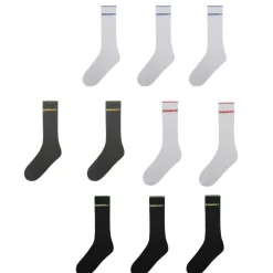 10 Pack Crew Socks Plus Size