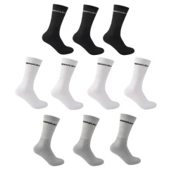 10 Pack Crew Socks Plus Size